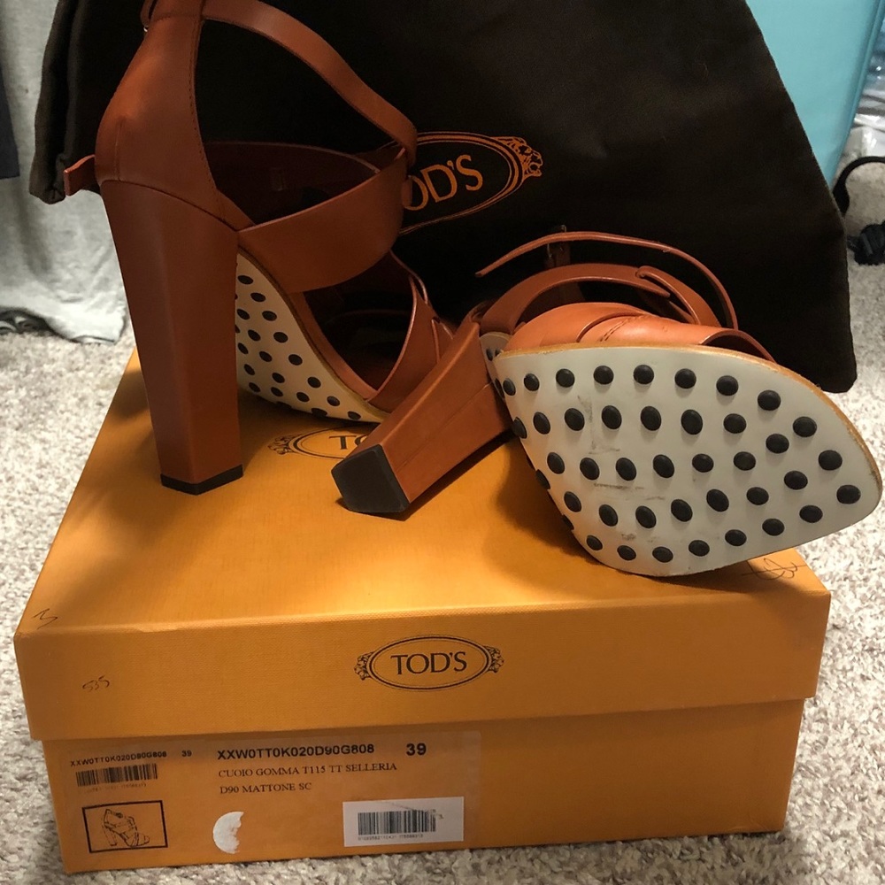 TOD’S Sandals/Heels size 9 - Picture 9 of 13